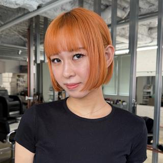 ショート ブリーチ/レイヤー /sakura🌸のヘアスタイル