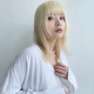 カラー 透けるカラー 🫧かふうのヘアスタイル