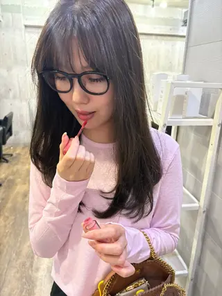 ロング sunny side 大名　りょう👸🏼のヘアスタイル