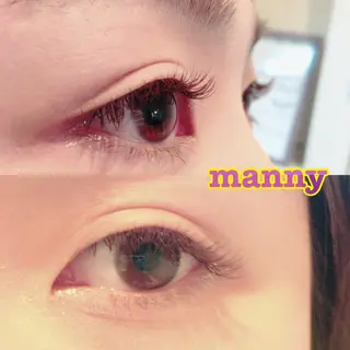 マツエク・マツパ manny eyelashのマツエク・マツパデザイン
