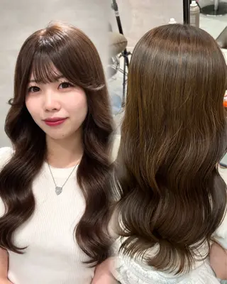 ロング カラー 透明感カラー💎 アレンジ🩰Rimiのヘアスタイル