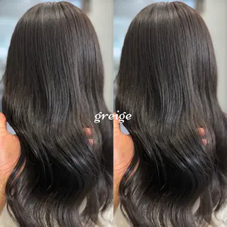 ミディアム lovis🧸ゆうあ 🧸/透明感カラーのヘアスタイル