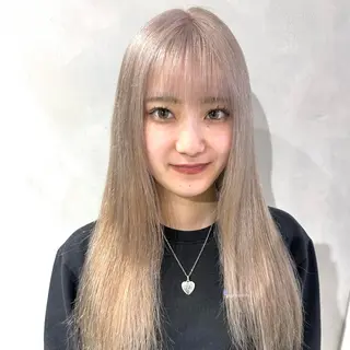 ロング カラー デザインカラー/パー マ🦖外岡咲希🦖のヘアスタイル