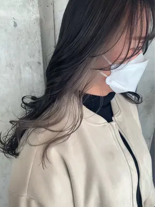 セミロング カラー ヘアアレンジ 🫧似合わせ/透明感 カラー🫧 ハルヒのヘアスタイル