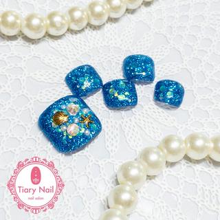 ネイル 💗🪽Tiary Nail🪽💗のネイルデザイン