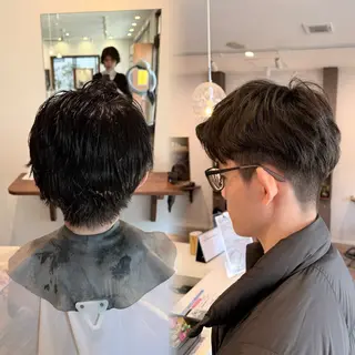 ショート 🫧レイヤー/透明感 カラー/Ryukaのヘアスタイル