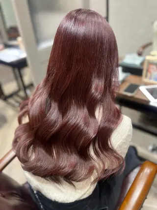 ロング カラー 🫧ぷる艶カラー🫧 Yuubi🦩のヘアスタイル