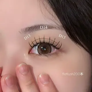 マツエク・マツパ Sylph & SCENEのマツエク・マツパデザイン