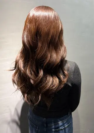ロング カラー 野口 和真のヘアスタイル