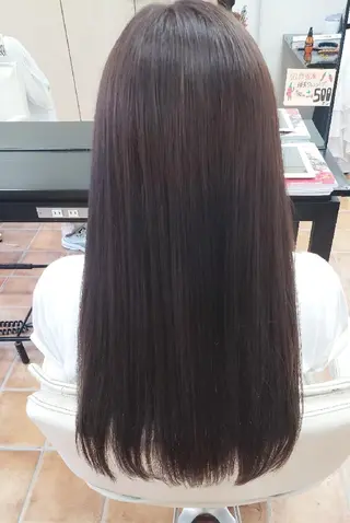 ロング カラー 💜𝑳𝑼𝑵𝑨 🌻母良田愛美🌻のヘアスタイル