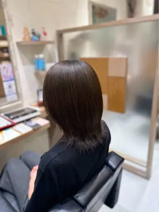 ミディアム カラー 🎀ゆづき🌟 透明感/アレンジ💝のヘアスタイル