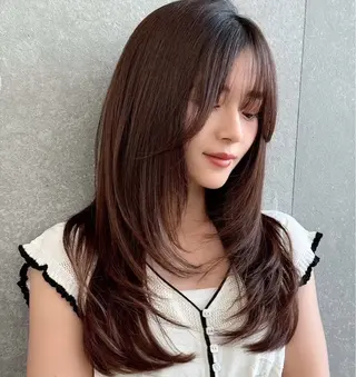 カラー 透明感カラー✨ fuga🧢のヘアスタイル