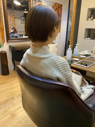 ショート カラー ショート職人 美容師【KENTA】のヘアスタイル