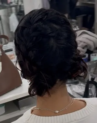 ミディアム 小川 芹菜のヘアスタイル