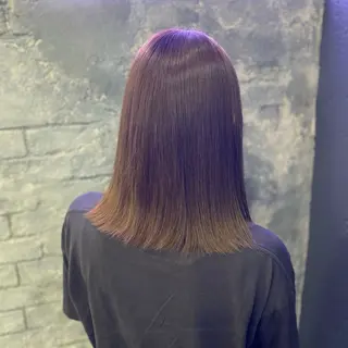 セミロング カラー ショートカットモデル 募集💜SHIN💜のヘアスタイル
