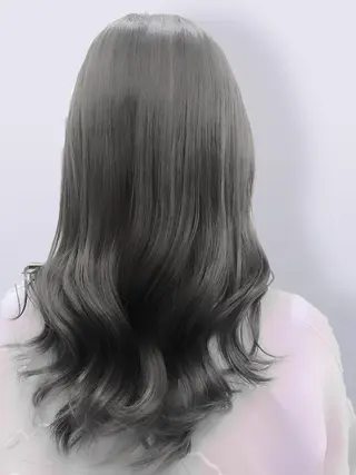 ロング 【明石の艶髪神様】 染澤尋統のヘアスタイル