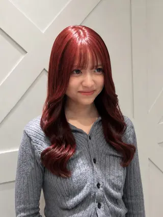 カラー 髪質改善🫧艶カラー ✨縮毛矯正🎀しゅりのヘアスタイル