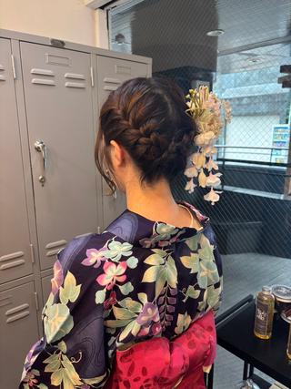 セミロング 🌙髪質改善カラー Momoka🦋のヘアスタイル