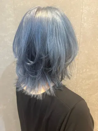 ミディアム 渡邊 恭汰のヘアスタイル