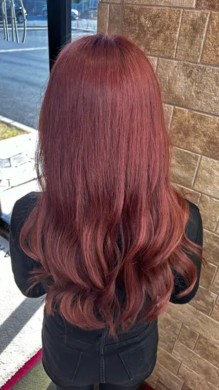 ロング カラー EARTH 市野のヘアスタイル