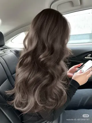 ロング カラー ヘアアレンジ 透明感カラー🎀艶髪 Anju/渋谷🎀のヘアスタイル