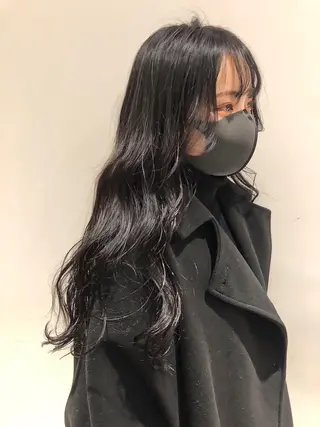 ロング カラー 圧倒的透明感カラー nana🦕のヘアスタイル