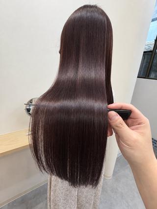 ロング ☆髪質改善特化☆ newi梅田 コウキのヘアスタイル