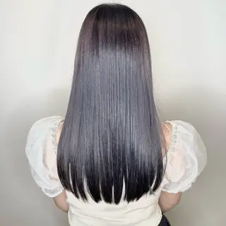 ロング カラー 小島 勤夢のヘアスタイル