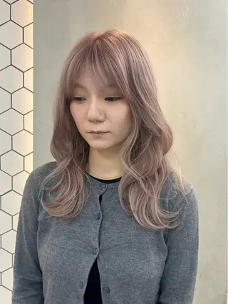 セミロング 銀座店長🌟 片山雄太のヘアスタイル