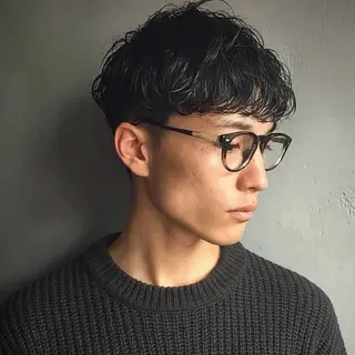ショート パーマ メンズ 坂上広樹 foto武蔵小杉のヘアスタイル