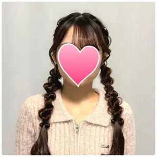 ヘアアレンジ 川崎ヘアメイク🪞 CHATEAUのヘアスタイル