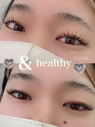 マツエク・マツパ 🦢amii 鷲田のマツエク・マツパデザイン