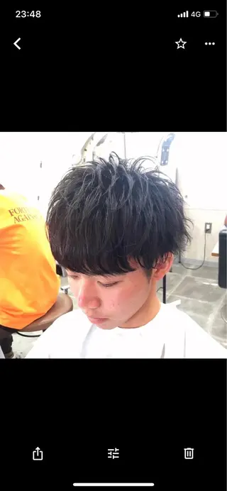 メンズ 佐藤 智弘のヘアスタイル