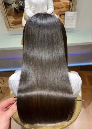 ロング パーマ 髪質改善 高橋 勇樹のヘアスタイル