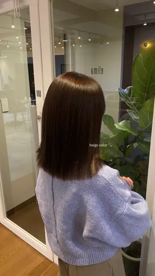 ミディアム fifth elima.yuanのヘアスタイル