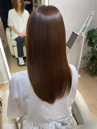 ロング 髪質改善ストレート ✂️前田龍之介のヘアスタイル