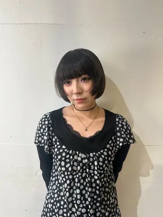ショート カラー ✩ジョウタロウ /ボブ/艶カラーのヘアスタイル