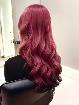 ロング カラー 松戸艶カラー 塚原悠斗のヘアスタイル