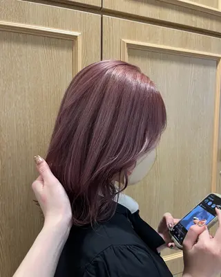 ミディアム La Blessのヘアスタイル