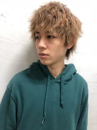 ショート カラー メンズ 眼精疲労・首肩こり 専門スパのエステ・リラクイメージ