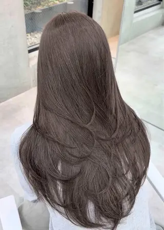 ロング 似合わせレイヤー カット/naruのヘアスタイル