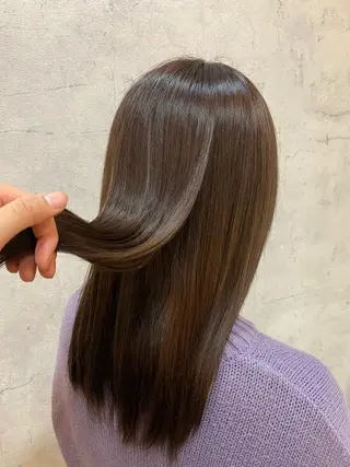 セミロング カラー 🌻井上 マリー🌻のヘアスタイル