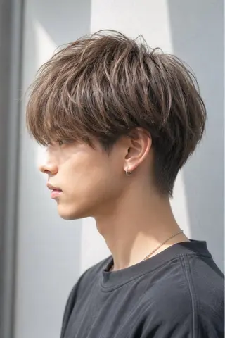 カラー パーマ メンズ ササ キのヘアスタイル