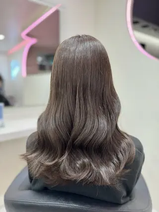 ロング カラー 💕мei 透明感カラー💕のヘアスタイル