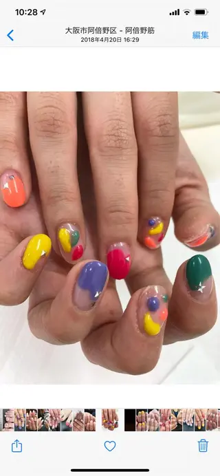 ネイル 2nd_ Chapterのネイルデザイン