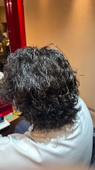 パーマ メンズ 水相 智貴のヘアスタイル