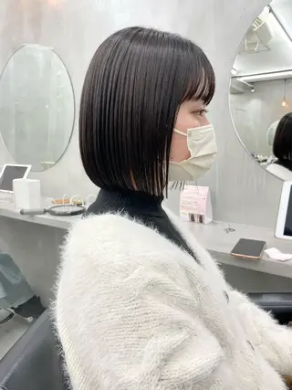 ショート カラー 華 /ショート/ボブのヘアスタイル