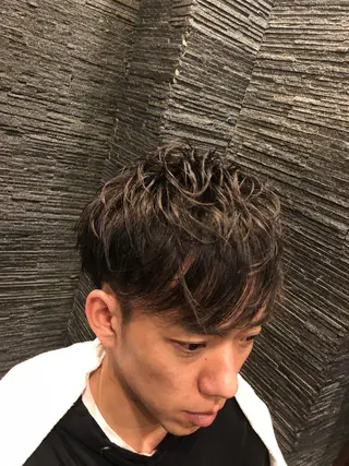 ショート 【パーマ指名No1】 浅野空人のヘアスタイル