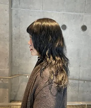 ロング パーマ 🌈メンズパーマ🌈 メンズカットアリサのヘアスタイル