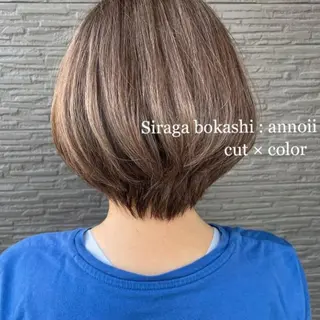 ショート annoii _pomのヘアスタイル